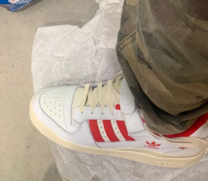 Giay Adidas Forum 84 Low 'White Vivid Red' GY5848