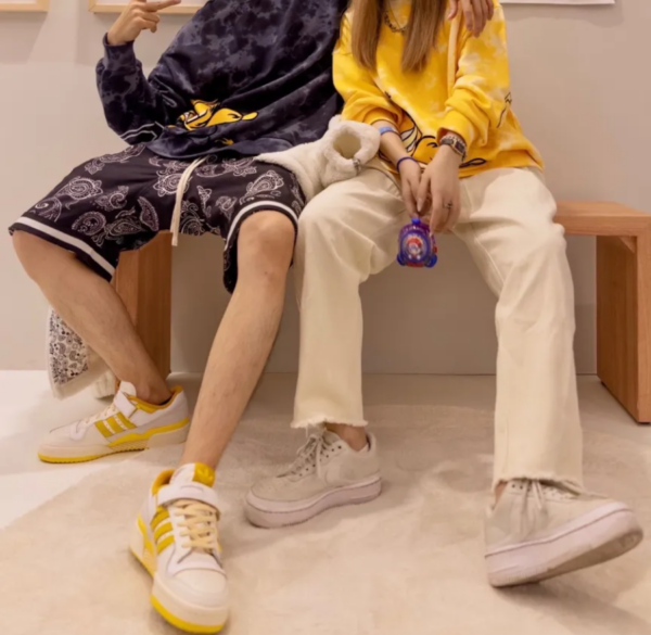 Giày Adidas Forum 84 Low 'White Yellow' GX4537 - Ảnh 4