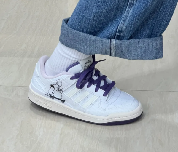 Giày Adidas Forum Low Cl 'White' IE2121 - Ảnh 3