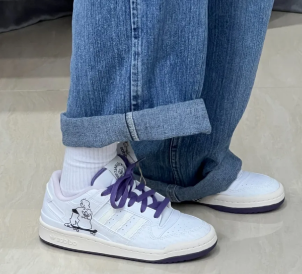 Giày Adidas Forum Low Cl 'White' IE2121 - Ảnh 2