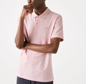 Ao Lacoste Acoste Regular Fit Stretch Organic Cotton 'Pink' PH2049-HCQ