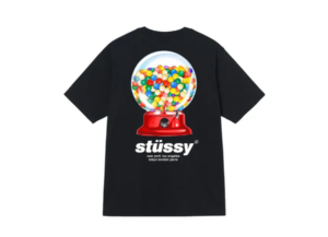 Ao Stussy Gumball T-Shirt 'Black'