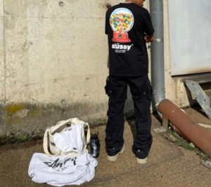 Ao Stussy Gumball T-Shirt 'Black'