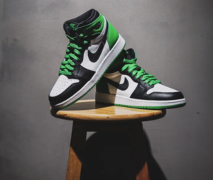 Giay Nike Air Jordan 1 Retro High OG GS 'Lucky Green' FD1437-031