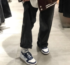 Giay Adidas Neo Hoops 'White Blue' G55055