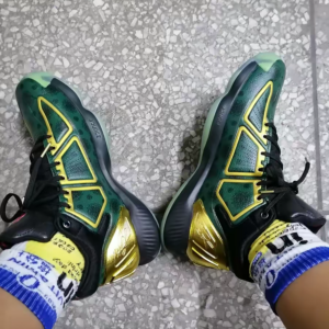 Giay Adidas D Rose 10 'College Green Gold Metallic' FW3656