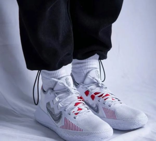 Giày Nike Kyrie Flytrap 5 'White University Red' CZ4100-100 - Ảnh 2
