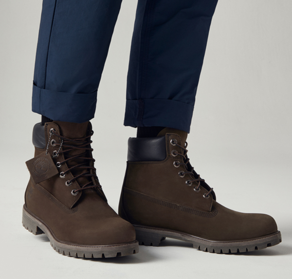 Giày Timberland Radford 6-inch Boots Medium Brown Nubuck 10001214 - Ảnh 2