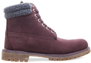 Giày Timberland Premium 6 Inch Waterproof Burgundy Nubuck A1ZK8