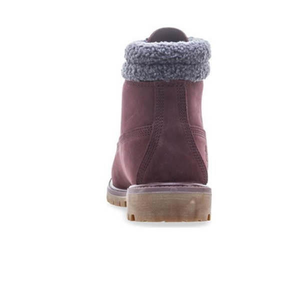 Giày Timberland Premium 6 Inch Waterproof Burgundy Nubuck A1ZK8 - Ảnh 5
