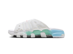 Dep Nike Air More Uptempo Slide 'White Aqua' FN3437-161