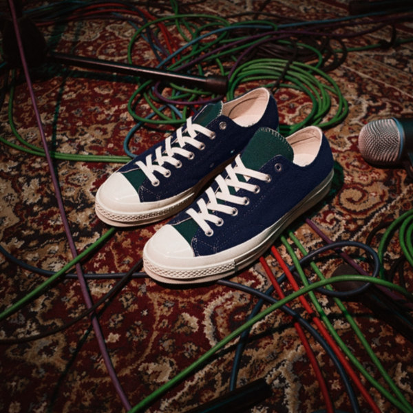 Giày Converse Renew Chuck 70 Upcycle Fleece Black 172268C - Ảnh 2