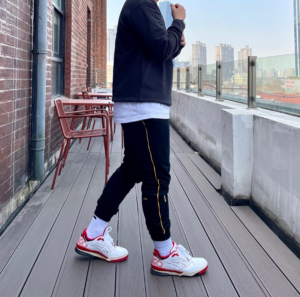 Giay Asics Gel Spotlyte Low 'White Red' 1203A233-100