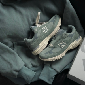 Giay New Balance Kith x 993 Made in USA 'Pistachio' MR993KH1