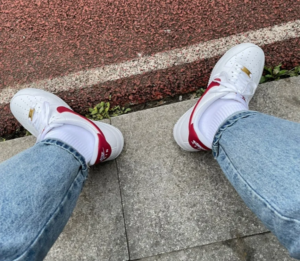 Giay Nike Air Force 1 Low 'White Team Red' CZ0326-100