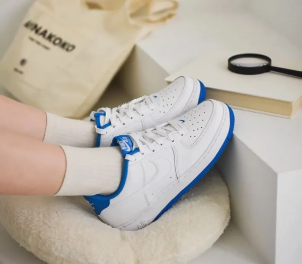 Giay Nike Air Force 1 Low 'White Blue' DV1331-101