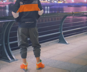 Giay Adidas D Rose 4 Restomod 'Solar Red Rainbow' FX5014