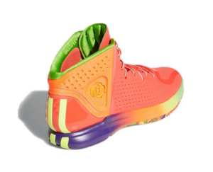 Giay Adidas D Rose 4 Restomod 'Solar Red Rainbow' FX5014