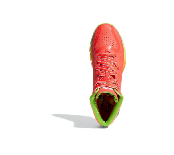Giay Adidas D Rose 4 Restomod 'Solar Red Rainbow' FX5014