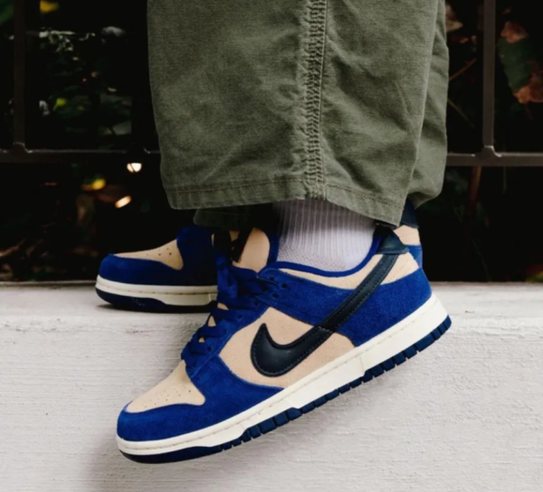 Giay Nike Dunk Low LX 'Blue Suede' DV7411-400