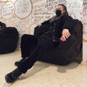 Alternative view of Giày Golf Nike Air Jordan 4 Golf 'Black Cat' CU9981-001