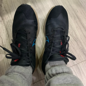 Giay Nike Downshifter 12 'Dark Smoke Grey Laser Blue' DD9293-008