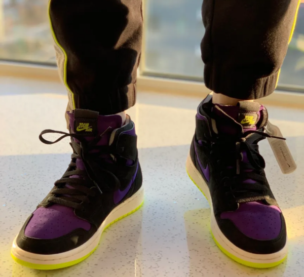 Giày Nike Wmns Air Jordan 1 High Zoom 'Halloween' CT0979-001 - Ảnh 4