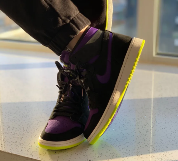 Giày Nike Wmns Air Jordan 1 High Zoom 'Halloween' CT0979-001 - Ảnh 3