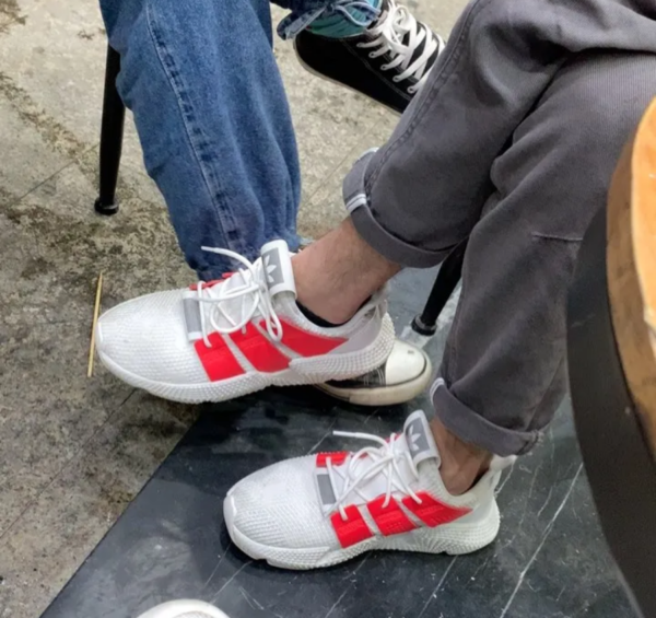 Giày Adidas Prophere 'White Red' FU9263 - Ảnh 4