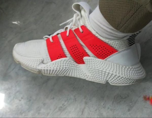 Giày Adidas Prophere 'White Red' FU9263 - Ảnh 2