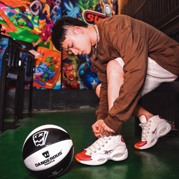 Giày Reebok Question Mid 'Red Toe White' GZ7099 - Ảnh 3