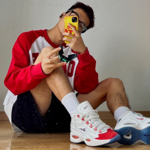 Giay Reebok Question Mid OG 'Red Toe' FY1018