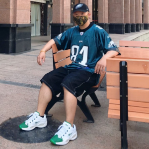 Giay Reebok Question Low 'Green Toe' GZ0367