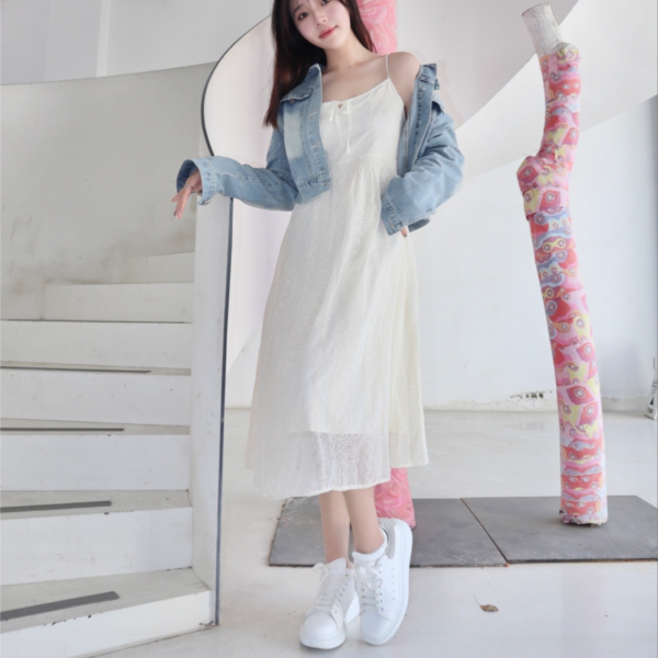 Giày Alexander McQueen Oversized Sneaker 'White Grey' 553680 WHGP7 9000 - Ảnh 2