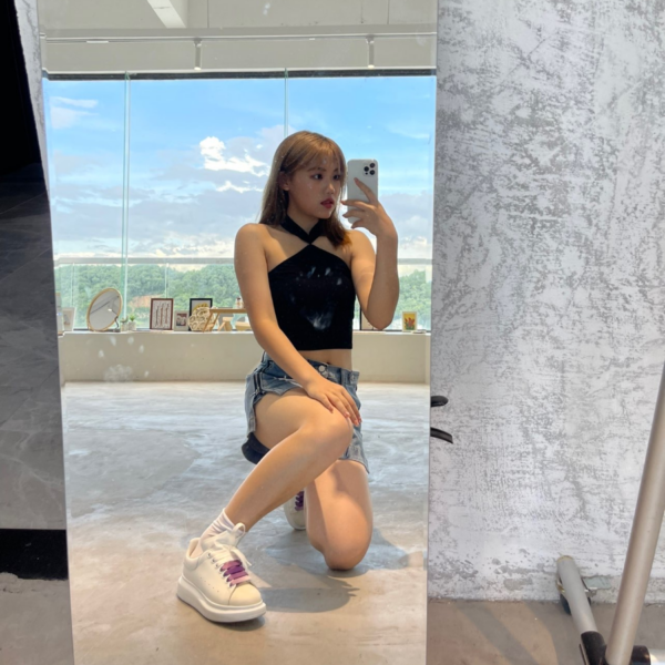 Giày Alexander McQueen Wmns Oversized Sneaker 'White Violet' 650791 WHZ4N 9104 - Ảnh 5