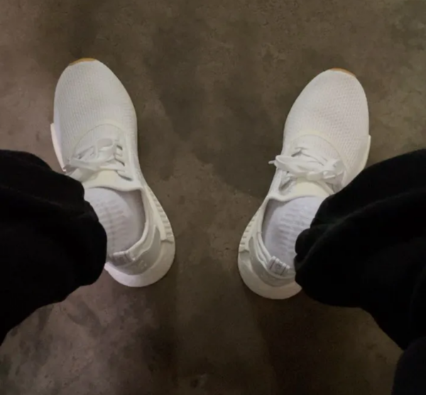 Giày Adidas NMD R1 'Cloud White' D96635 - Ảnh 6