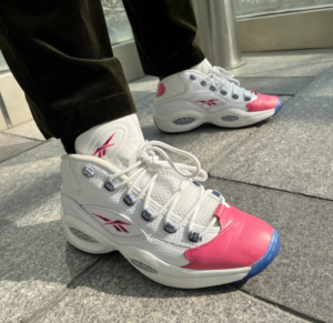 Giay Reebok Question Mid 'Eric Emanuel Pink Toe' FX7441