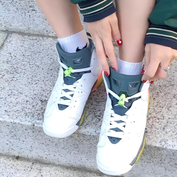 Giày Nike Jordan 6 Retro Bright Mango 384665-114 - Ảnh 3