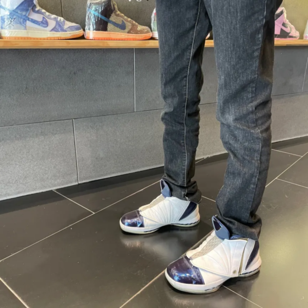 Giày Nike Air Jordan 16 Retro 'Midnight Navy' 2016 683075-106 - Ảnh 4