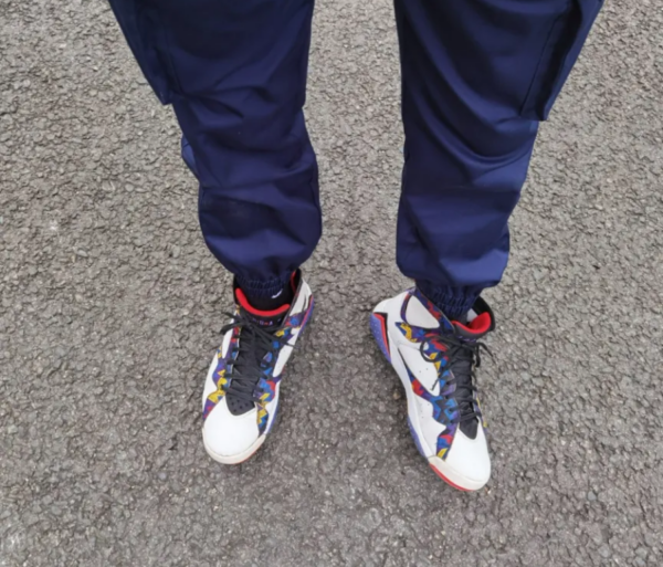 Giày Nike Air Jordan 7 Retro 'Sweater' 304775-142 - Ảnh 6