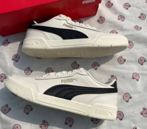 Giay Puma Caracal SoftFoam Beige Black 369863-29