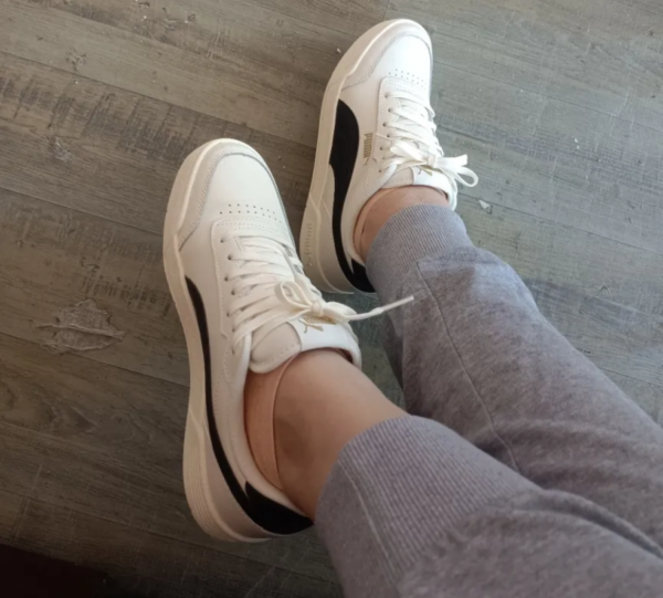 Giay Puma Caracal SoftFoam Beige Black 369863-29