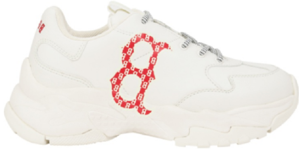 Giày MLB Big Ball Chunky Mono Boston Red Sox 'White' 32SHCN011-43I