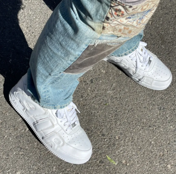 Giày Nike x Cactus Plant Flea Market Air Force 1 Low DD7050-100 - Ảnh 4