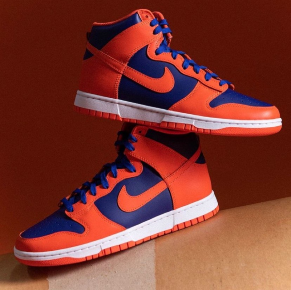 Giày Nike Dunk High Retro 'Knicks' DD1399-800 - Ảnh 2