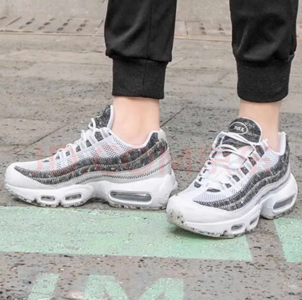 Giày Nike Air Max 95  Wmns Crater SE White Black CV8830-100 - Ảnh 5