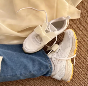 Giay Asics x Shushu Gel-MJ 'White' 1203A319-100