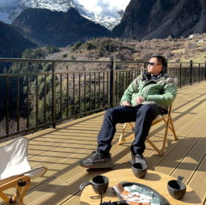 Alternative view of Giày New Balance Fresh Foam Hierro 'Black' MTHIERB5