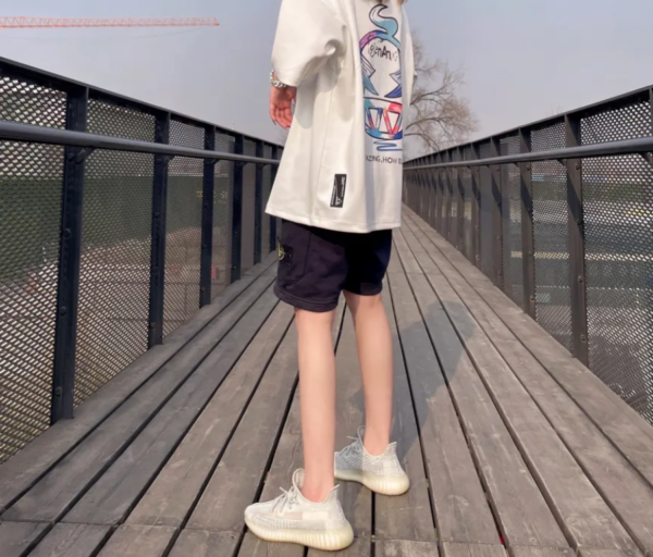 Giày Adidas Yeezy Boost 350 V2 'Cloud White Reflective' FW5317 - Ảnh 8