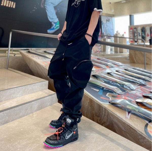 Giày Nike x Off-White Air Force 1 'Black' DO6290-001 - Ảnh 6